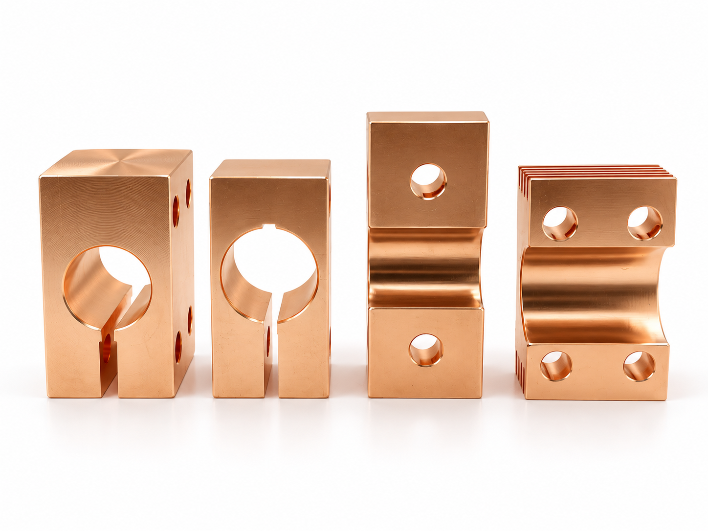 Copper conductive clamp